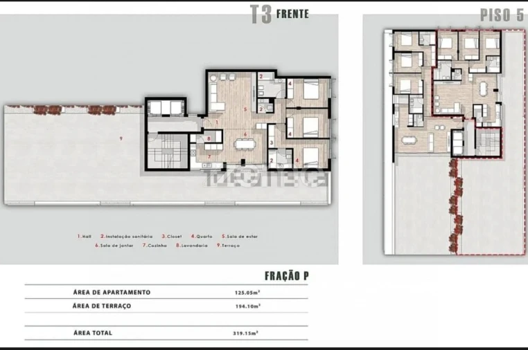 Apartamento T3 para Venda em Gualtar Foto 25