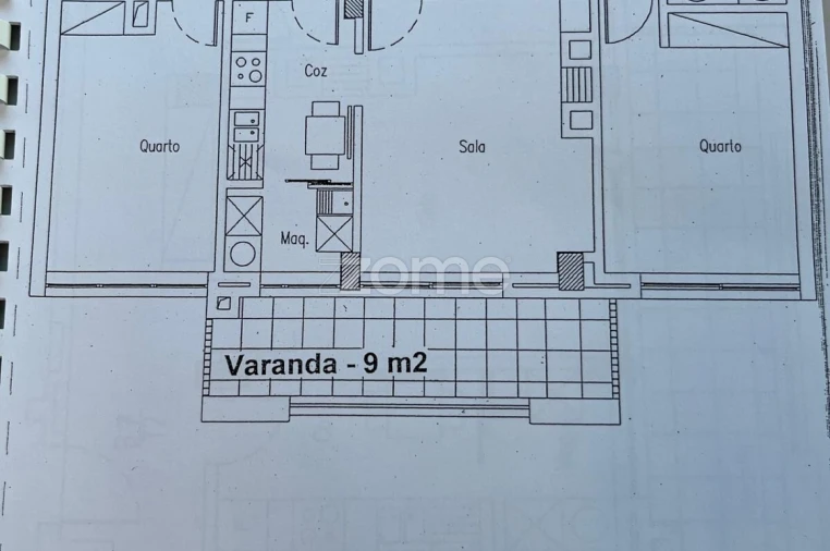 Apartamento T2 para Arrendamento em Paranhos Foto 26