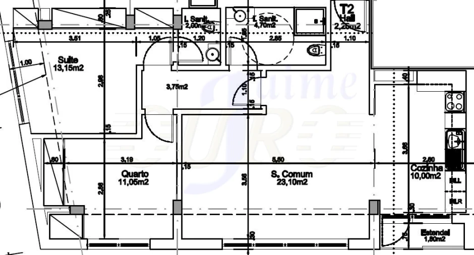 Apartamento T2 para Venda em Rio de Mouro Foto 16