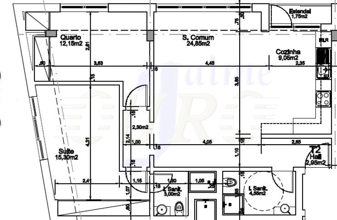 Apartamento T2 para Venda em Rio de Mouro Foto 15
