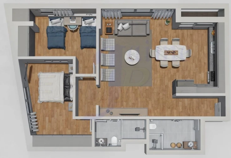 Apartamento T2 para Venda em Rio de Mouro Foto 14