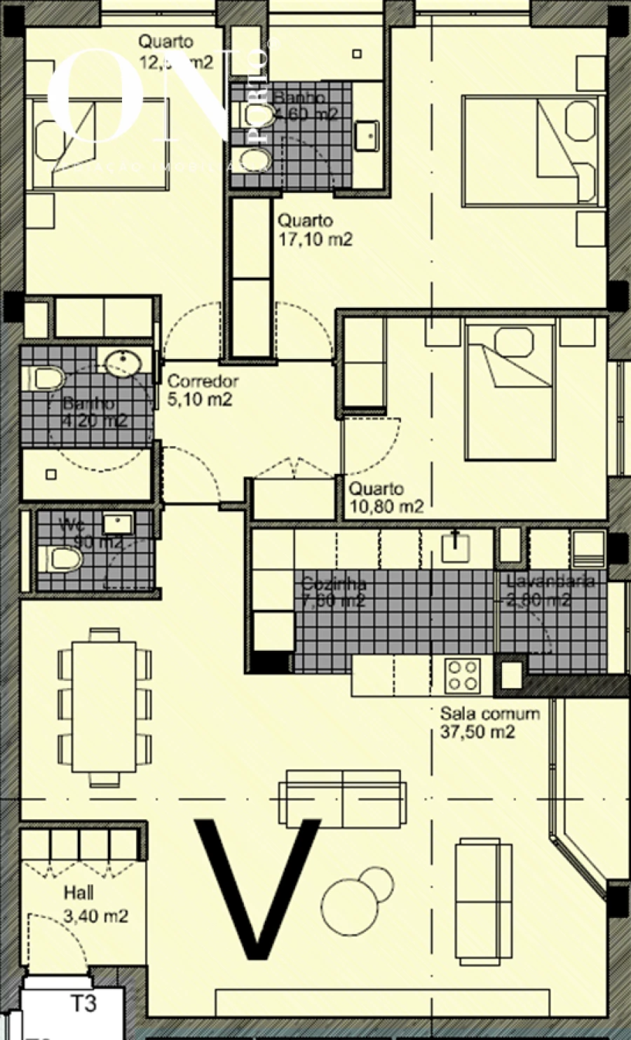 Apartamento T3 para Venda em Ermesinde Foto 10
