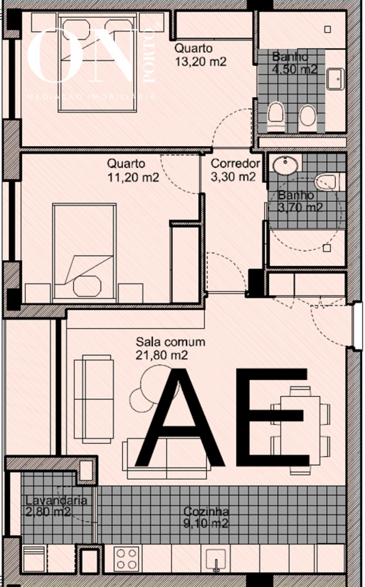 Apartamento T2 para Venda em Ermesinde Foto 10