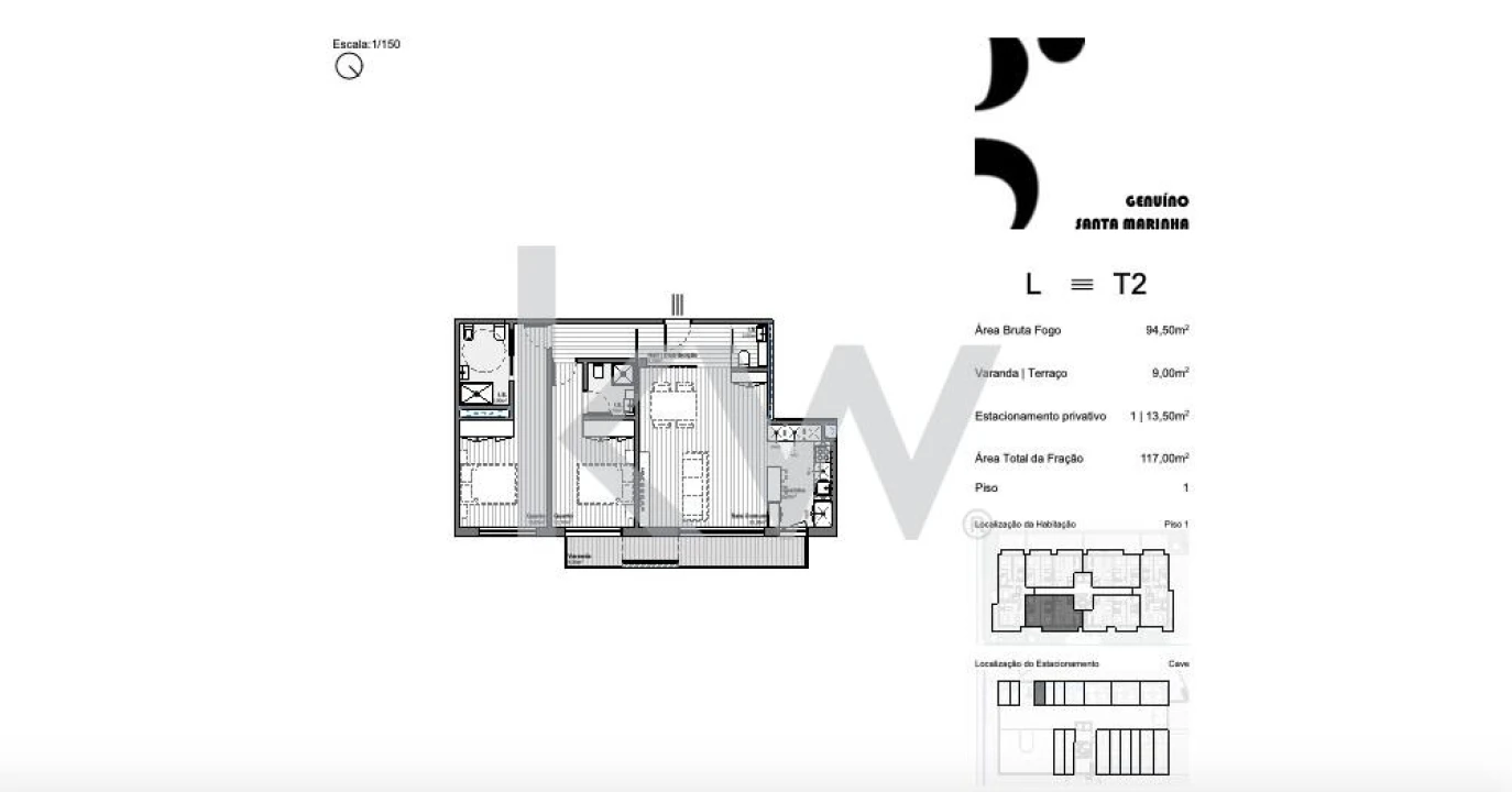 Apartamento T3 para Venda em Santa Marinha e São Pedro da Afurada Foto 16