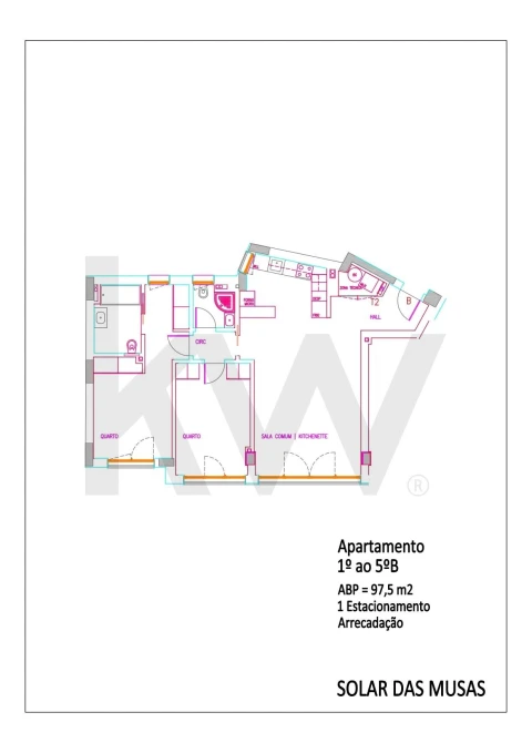 Apartamento T2 para Venda em Alcantara