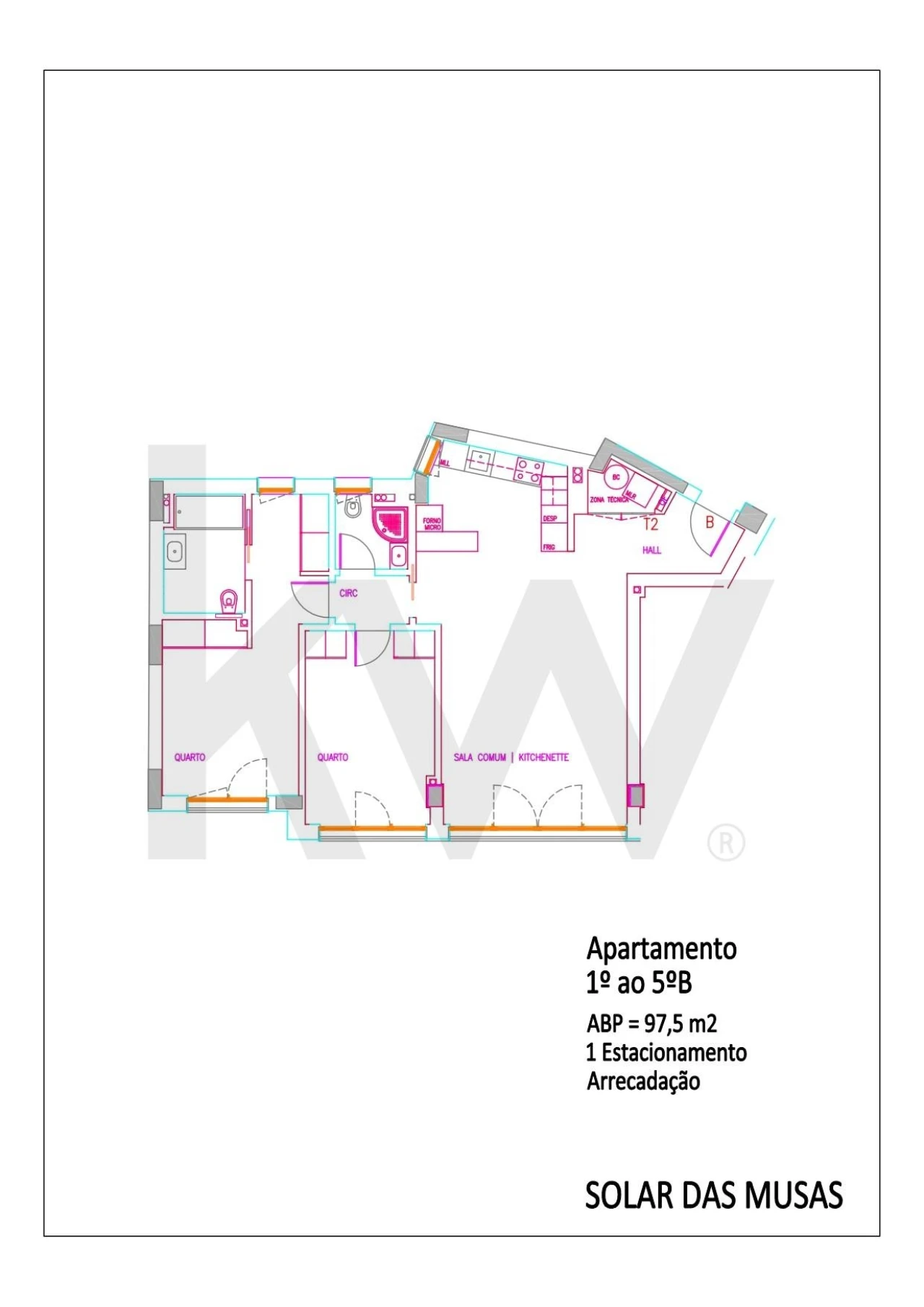 Apartamento T2 para Venda em Alcantara Foto 27