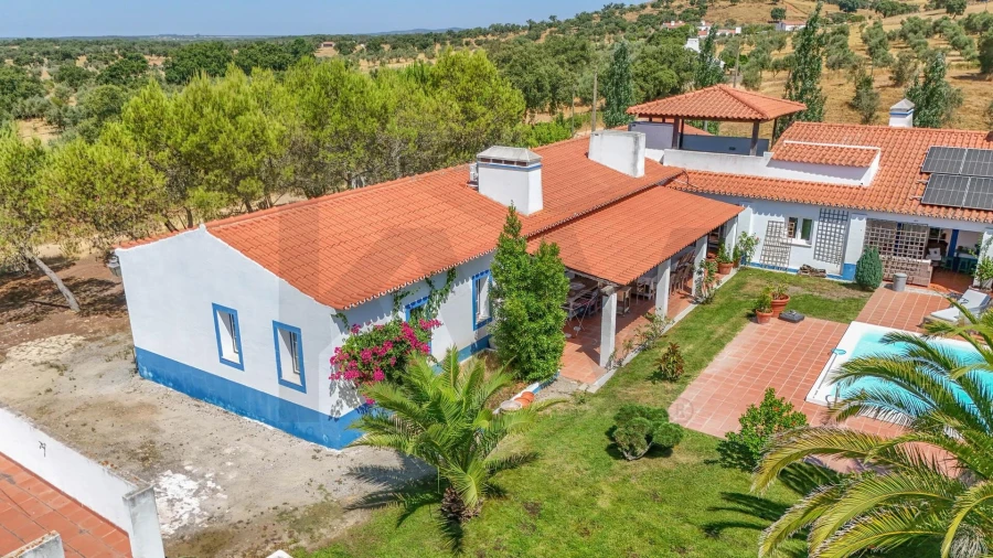 Quinta T5 para Venda em Santiago do Escoural Foto 44