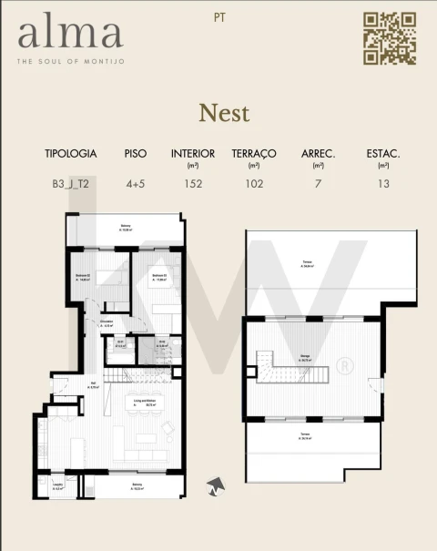 Apartamento T2 para Venda em Montijo e Afonsoeiro