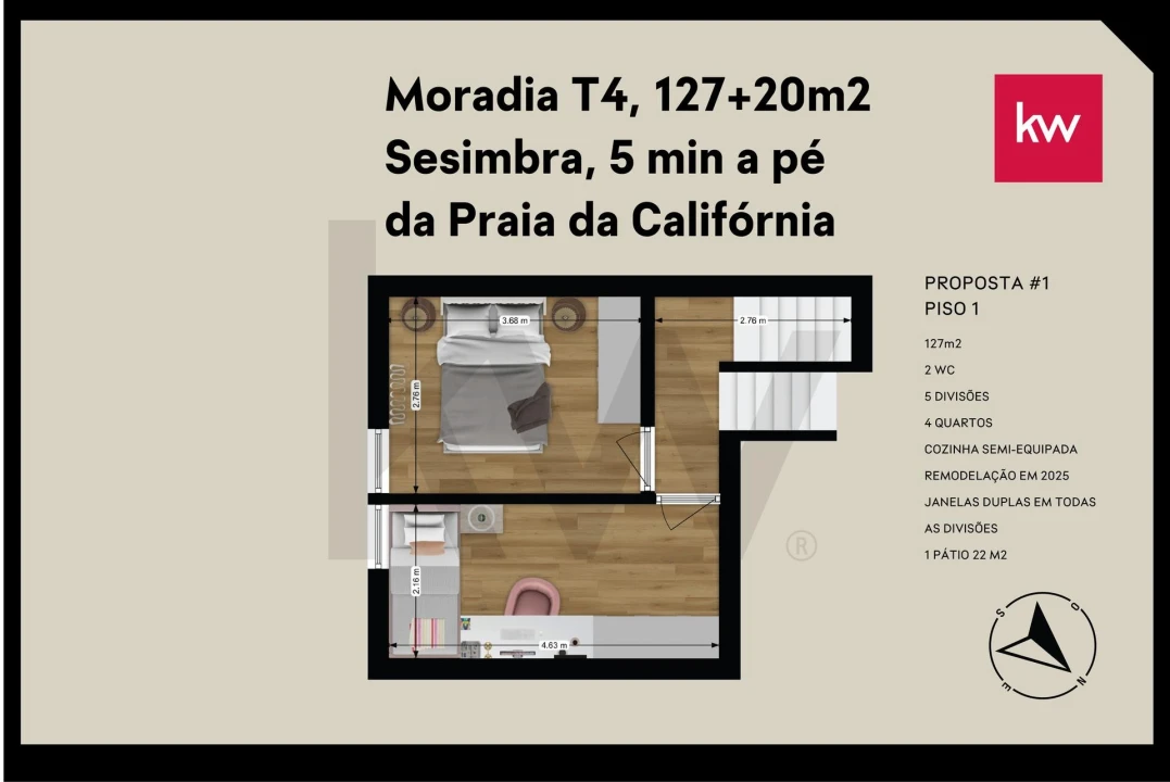 Moradia T4 para Venda em Sesimbra (Santiago) Foto 46