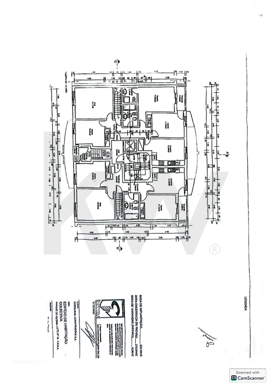 Apartamento T2 para Venda em Vila Real de Santo Antonio Planta 2