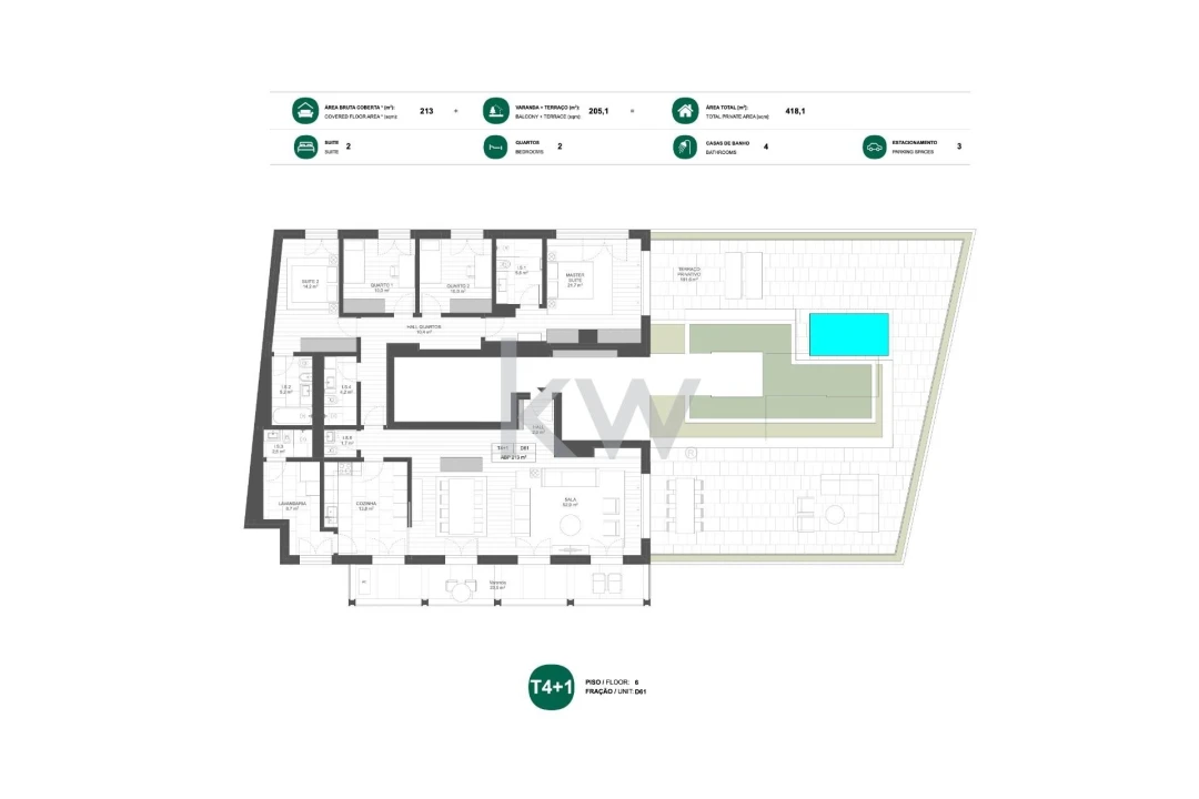 Apartamento T4 para Venda em Algés, Linda-A-Velha e Cruz Quebrada-Dafundo Foto 65