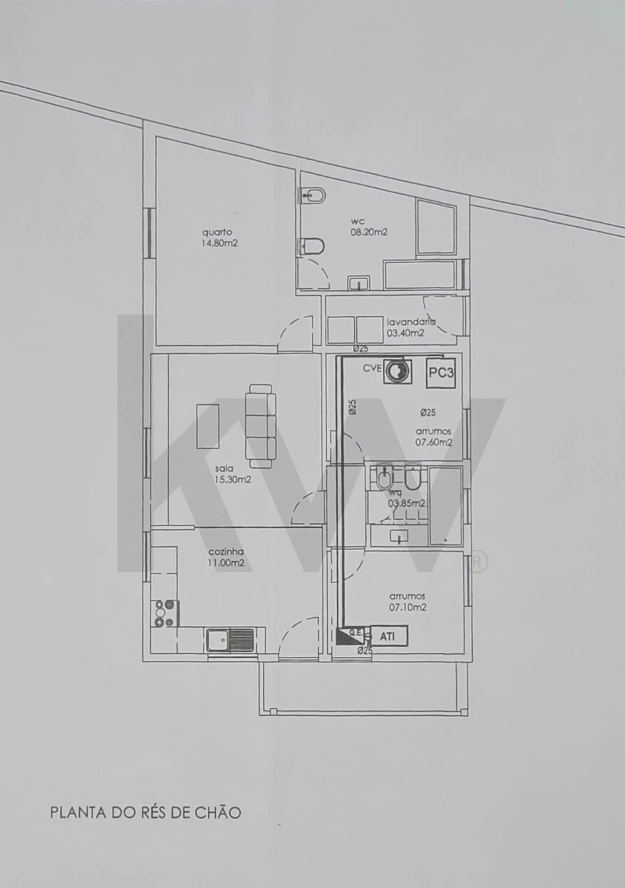 Moradia T2 para Venda em Milheiros de Poiares Foto 12