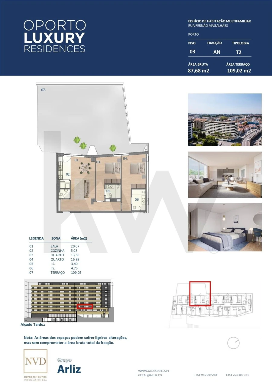 Apartamento T2 para Venda em Paranhos Foto 18