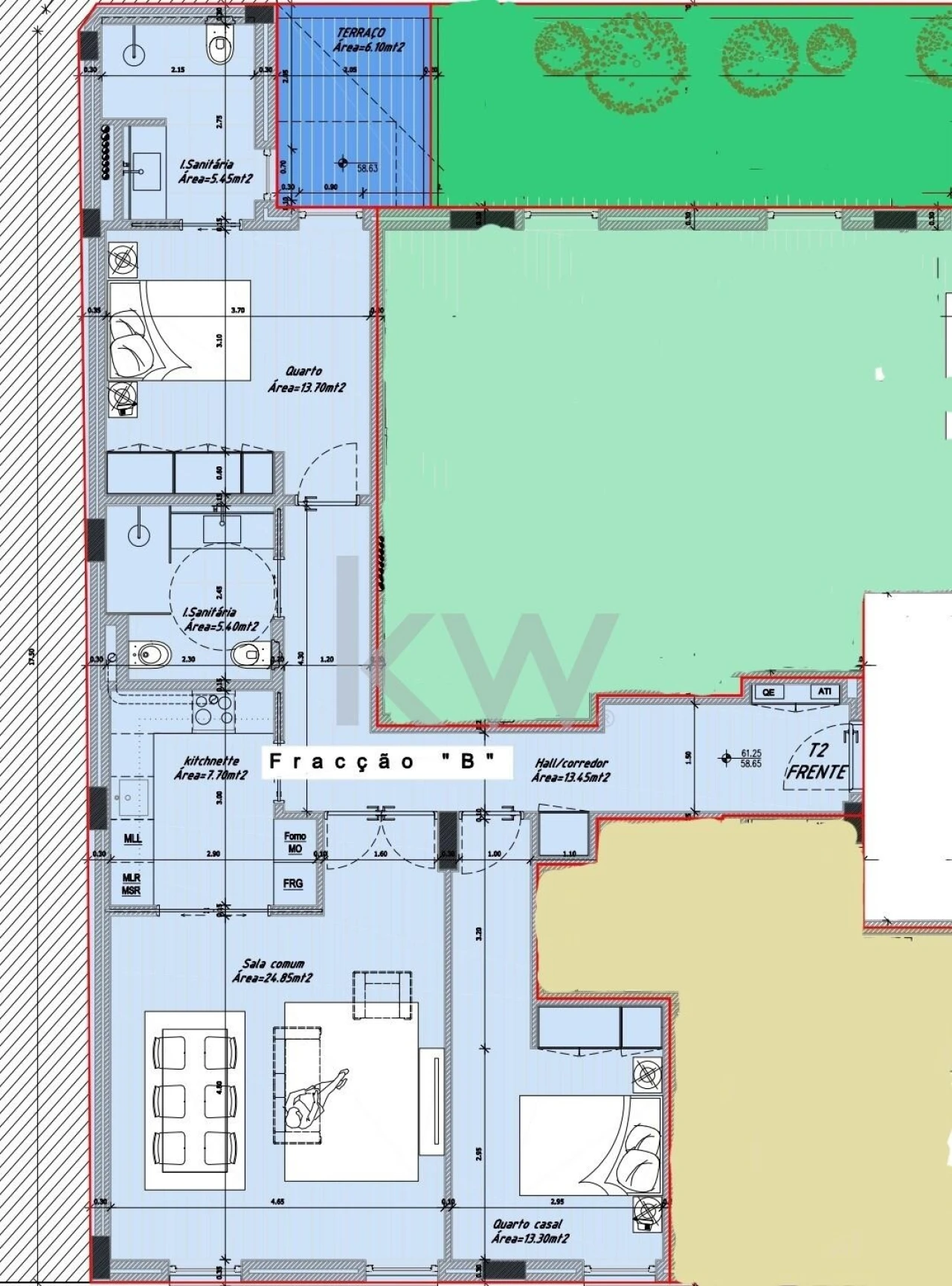 Apartamento T2 para Venda em Arroios Foto 14