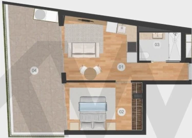 Apartamento T1 para Venda em Matosinhos e Leça da Palmeira