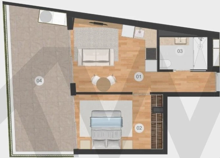 Apartamento T1 para Venda em Matosinhos e Leça da Palmeira Foto 2