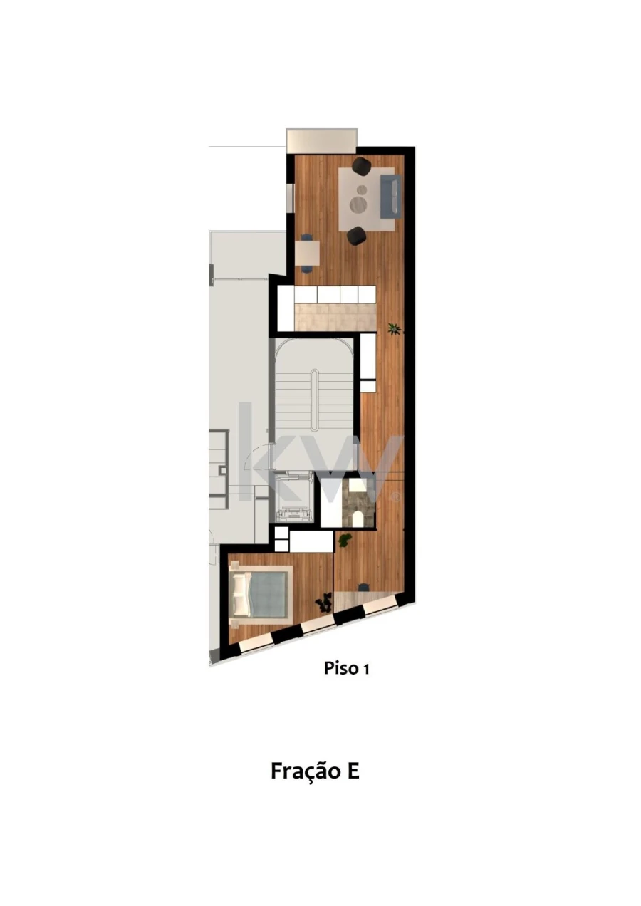 Apartamento T1 para Venda em Cedofeita, Santo Ildefonso, Sé, Miragaia, São Nicolau e Vitória Foto 29