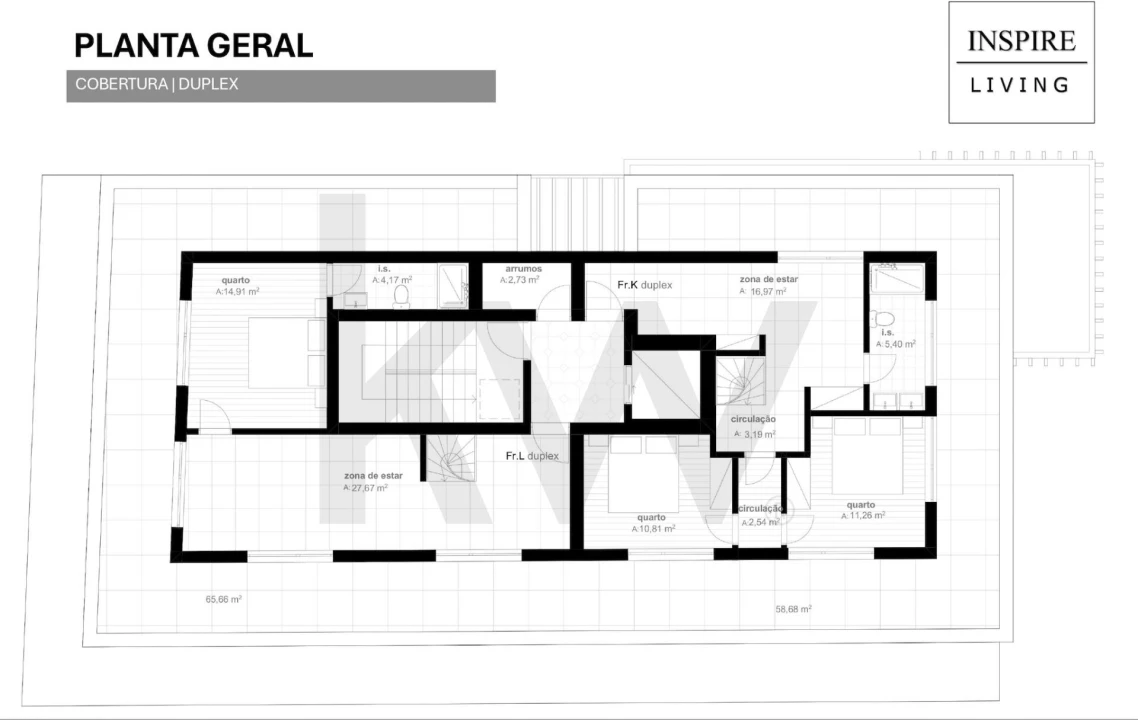 Apartamento T2 para Venda em Viseu Foto 12