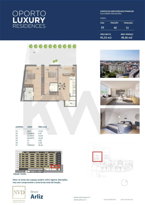 Apartamento T2 para Venda em Paranhos