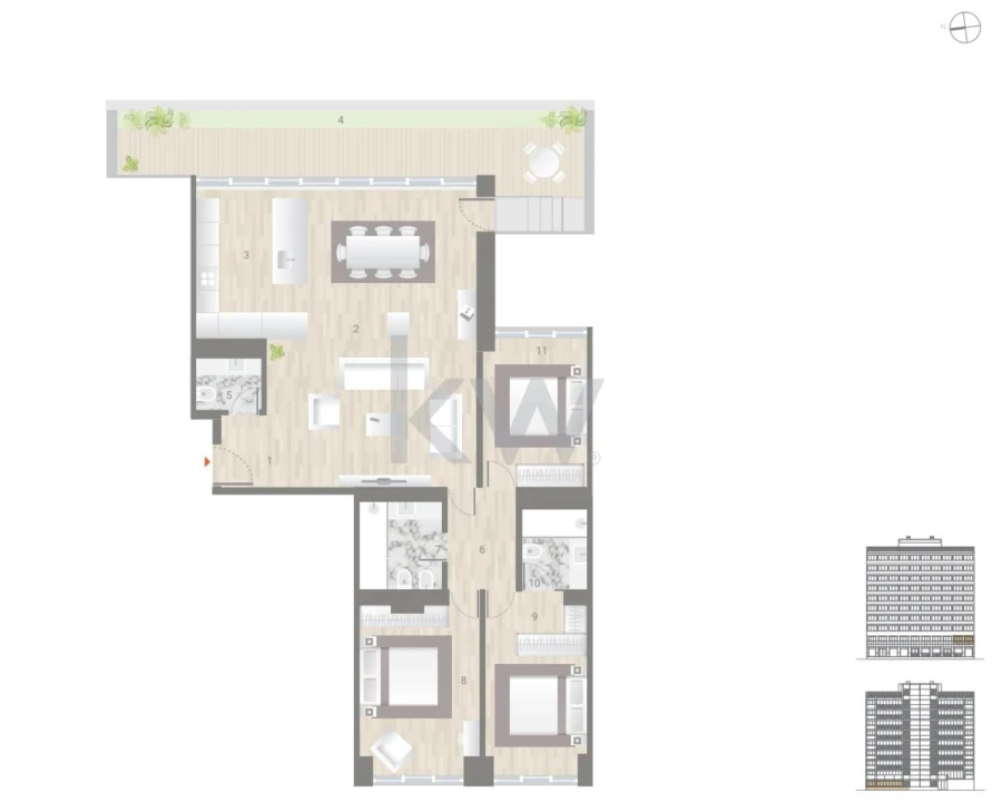 Apartamento T3 para Venda em Estrela Foto 16