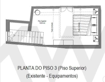 Apartamento T1 para Venda em Santa Maria Maior