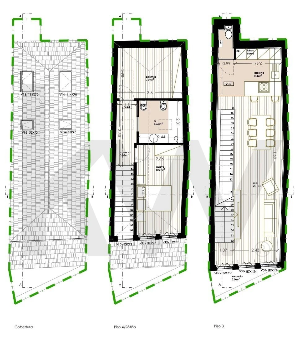 Apartamento T2 para Venda em Cedofeita, Santo Ildefonso, Sé, Miragaia, São Nicolau e Vitória Foto 37