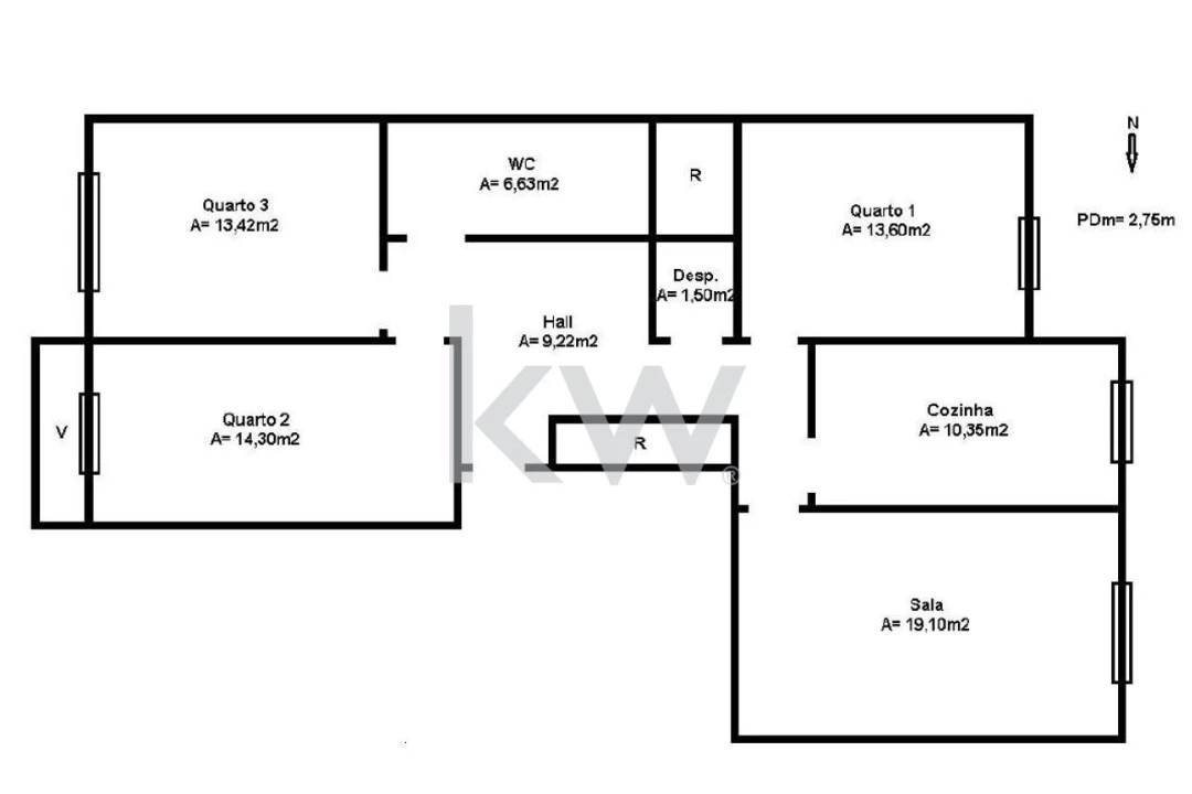 Apartamento T3 para Venda em Caparica e Trafaria Foto 29