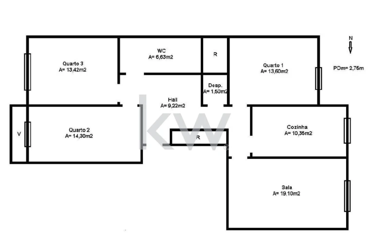 Apartamento T3 para Venda em Caparica e Trafaria Foto 29