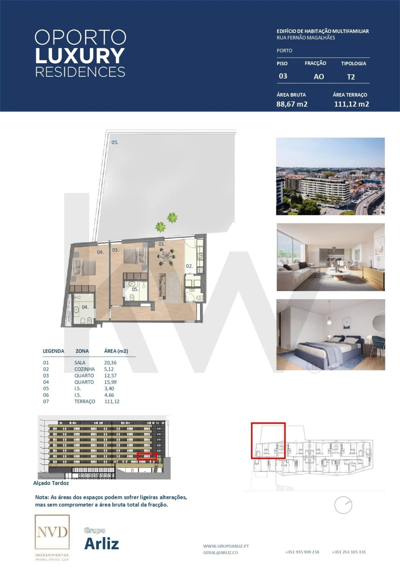 Apartamento T2 para Venda em Paranhos Foto 17