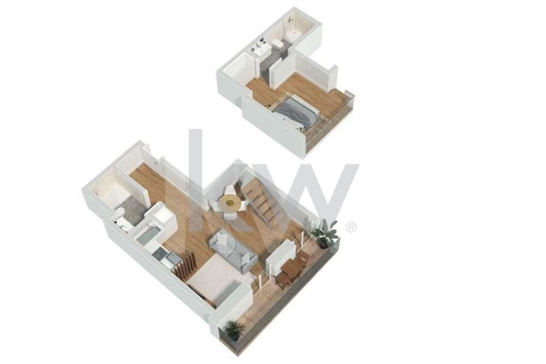 Apartamento T1 para Venda em Santa Marinha e São Pedro da Afurada Foto 9