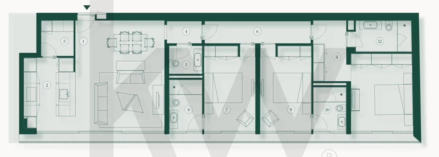 Apartamento T3 para Venda em Belém Foto 4