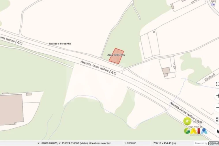 Terreno para Venda em Serzedo e Perosinho