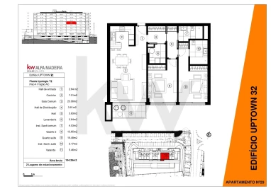 Apartamento T2 para Venda em São Martinho