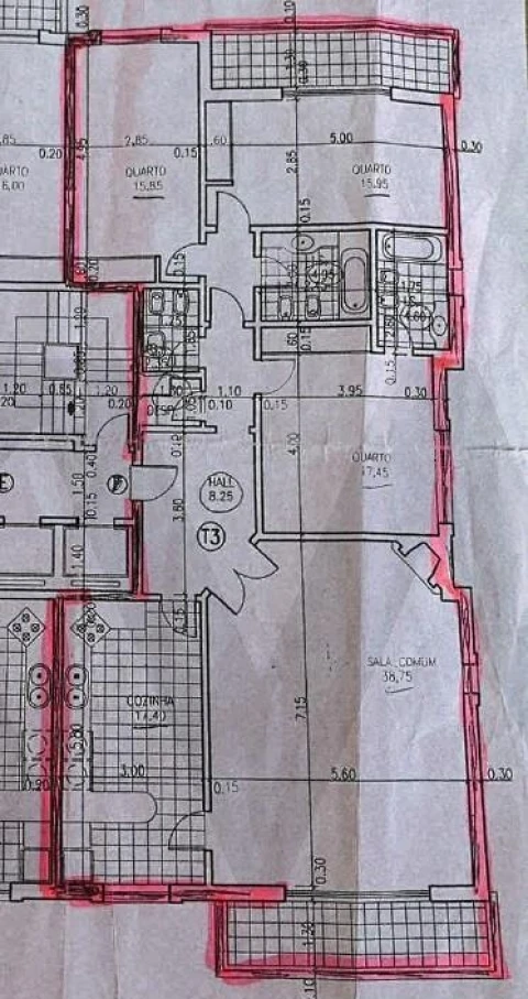 Apartamento T3 para Arrendamento em Cascais e Estoril