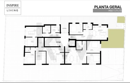 Apartamento T2 para Venda em Viseu