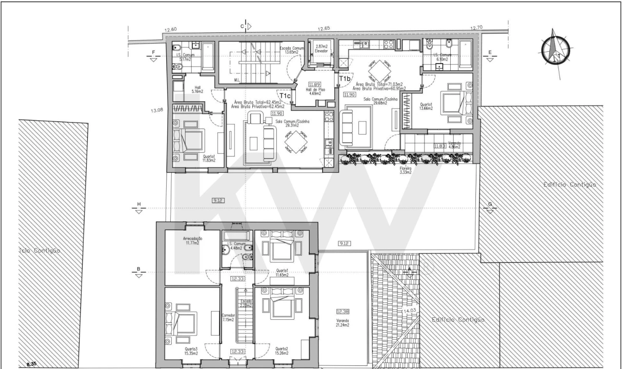 Moradia T3 para Venda em Funchal (Santa Maria Maior) Planta 2