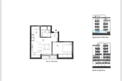 Apartamento T1 para Venda em Paranhos