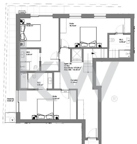 Apartamento T3 para Venda em Requeixo, Nossa Senhora de Fátima e Nariz