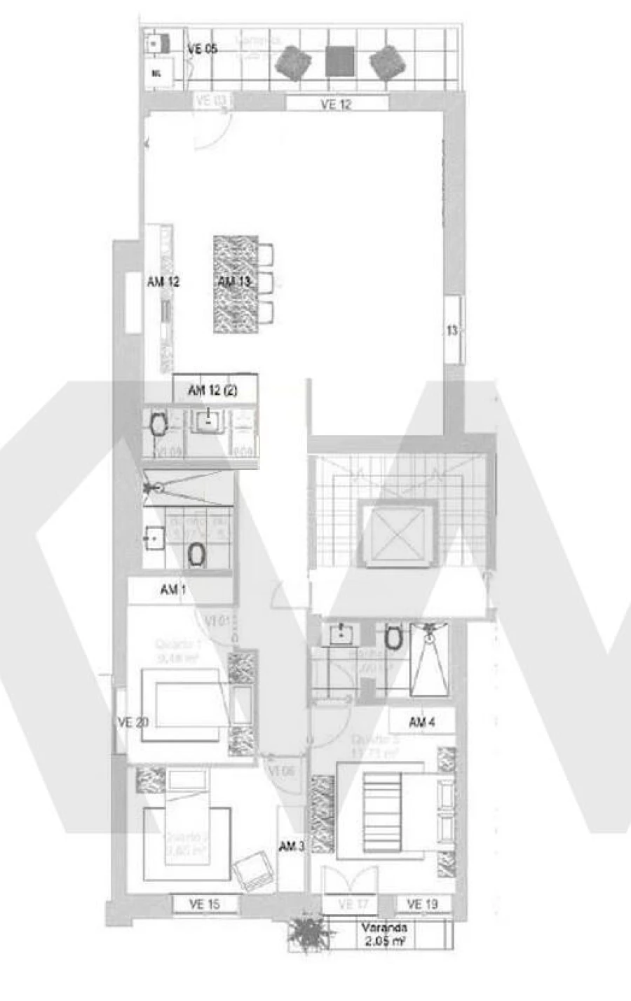 Apartamento T3 para Venda em Cedofeita, Santo Ildefonso, Sé, Miragaia, São Nicolau e Vitória Foto 18
