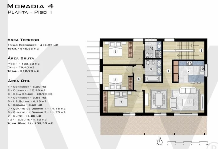 Moradia T3 para Venda em Caniço Foto 11