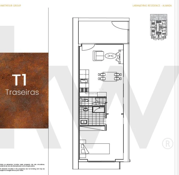 Apartamento T1 para Venda em Almada, Cova da Piedade, Pragal e Cacilhas Foto 18