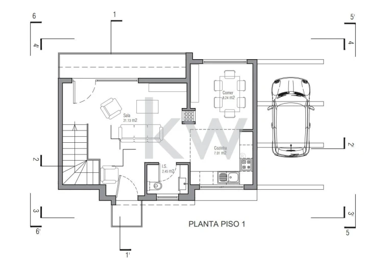 Moradia T2 para Venda em São Pedro da Cadeira Foto 25