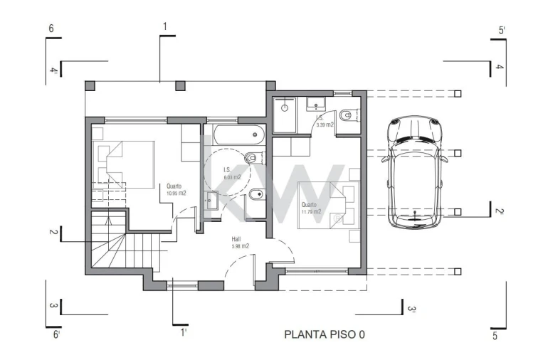Moradia T2 para Venda em São Pedro da Cadeira Foto 26