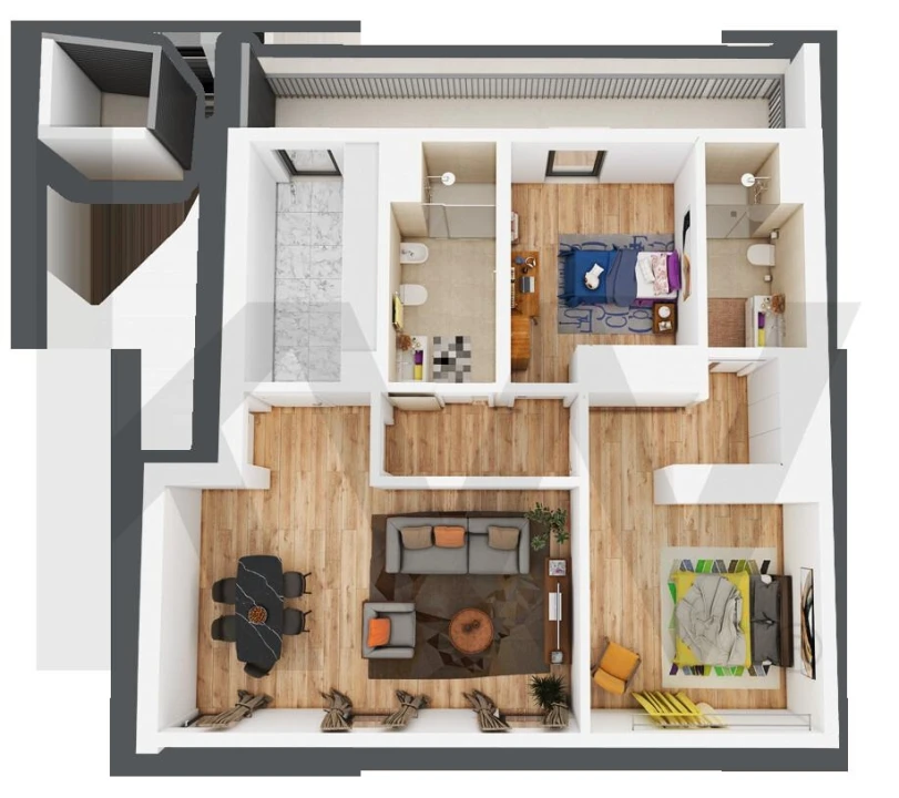 Apartamento T2 para Venda em Areeiro Foto 12