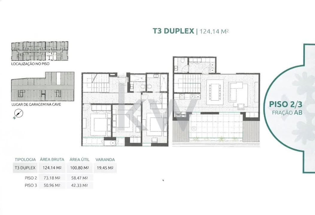 Apartamento T3 para Venda em Santa Joana Foto 9