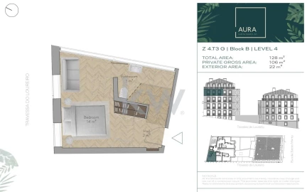 Apartamento T3 para Venda em Santo António