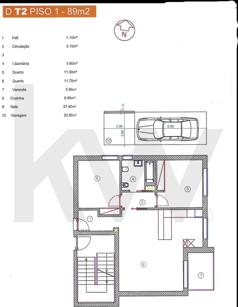 Apartamento T2 para Venda em Marinha Grande Foto 19