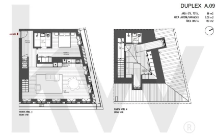 Apartamento T2 para Venda em Santo António