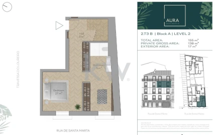 Apartamento T3 para Venda em Santo António