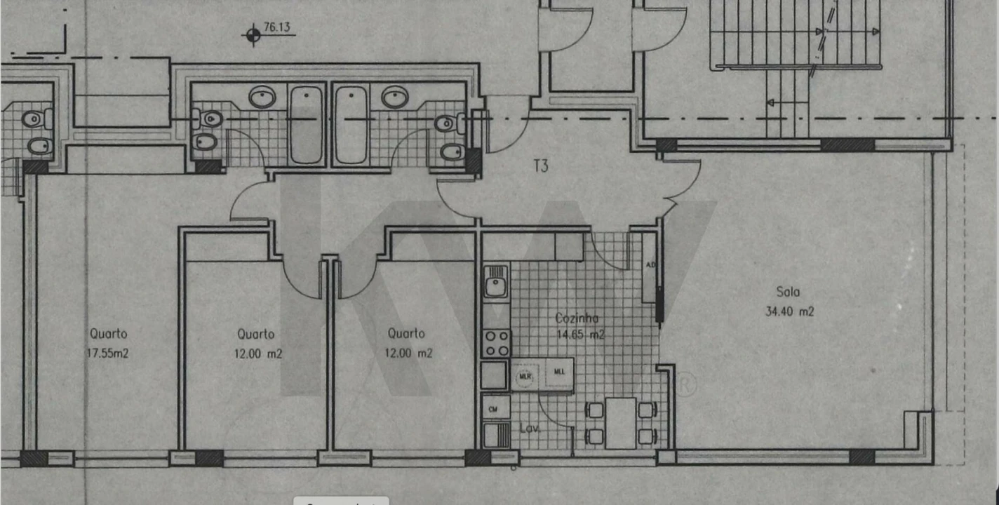 Apartamento T3 para Arrendamento em Ramalde Foto 39